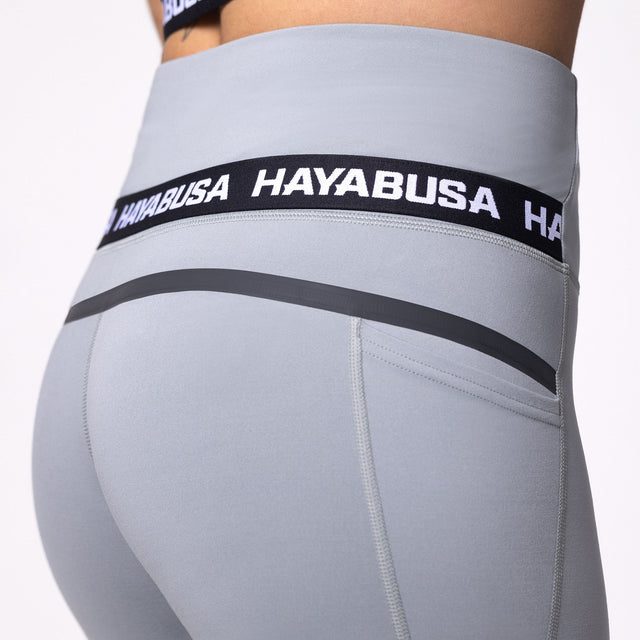 Leggings Hayabusa High Rise 3/4 da donna – Grigio