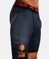 Venum Compressieshort Thunder Dragon - Zwart/Grijs/Koper
