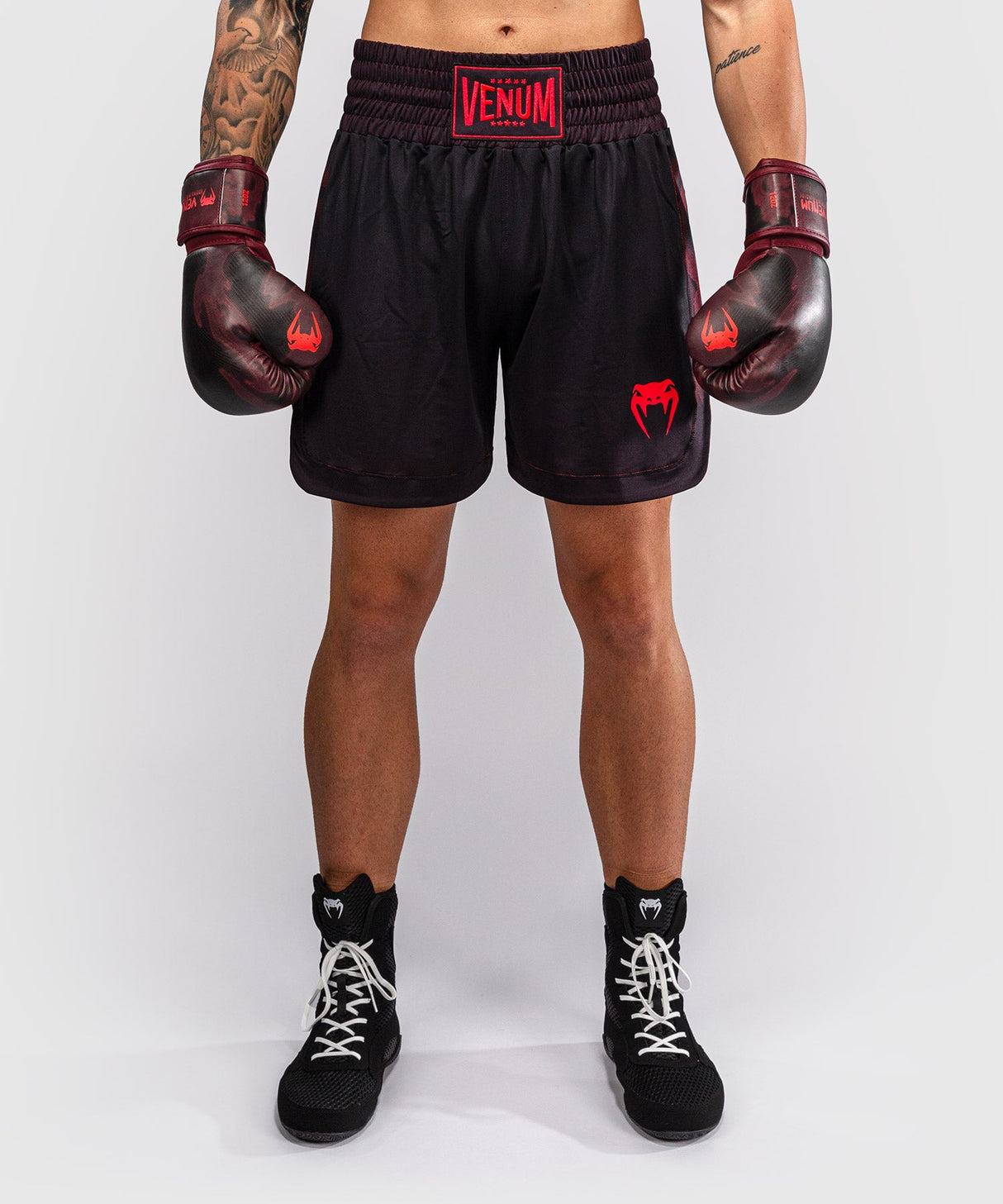 Venum Boksshorts Spectre - Zwart/Rood