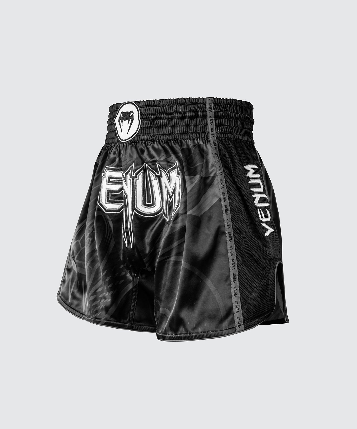 Venum Muay Thai Shorts Crimson Viper 2.0 - Zwart/Grijs