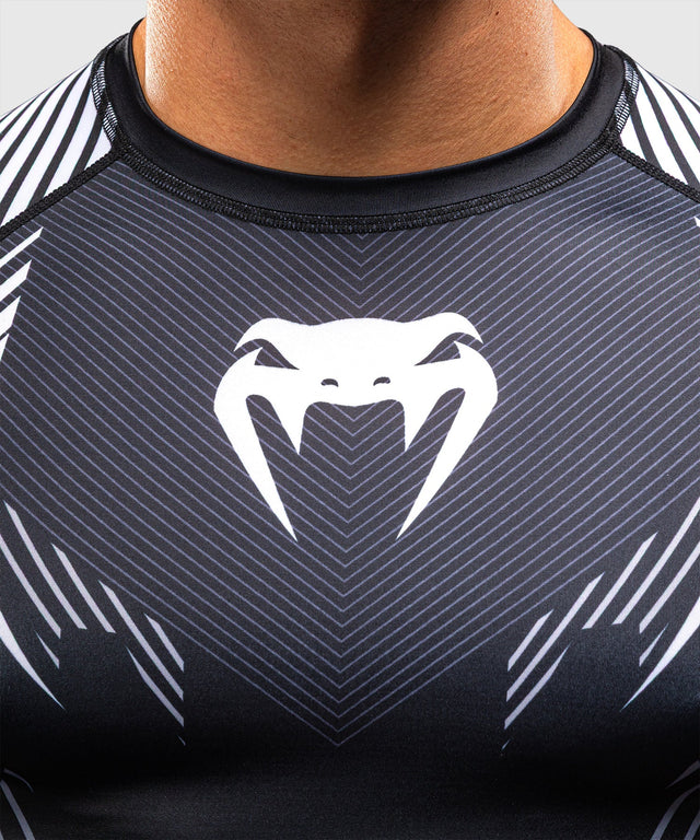 Rashguard Venum No-Gi 6.0 Mâneci Lungi – Negru/Alb