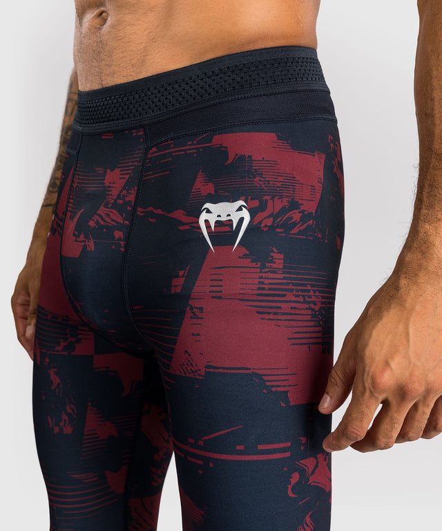 Venum UFC Kompressionsshorts Zenith – Marinblå/Bordeaux/Silver