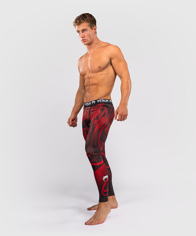 Mallas de compresión Venum Crimson Viper 2.0 – Negro/Rojo