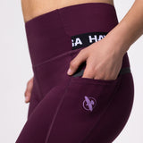 Hayabusa Leggings High Rise 3/4 Dames - Wijn