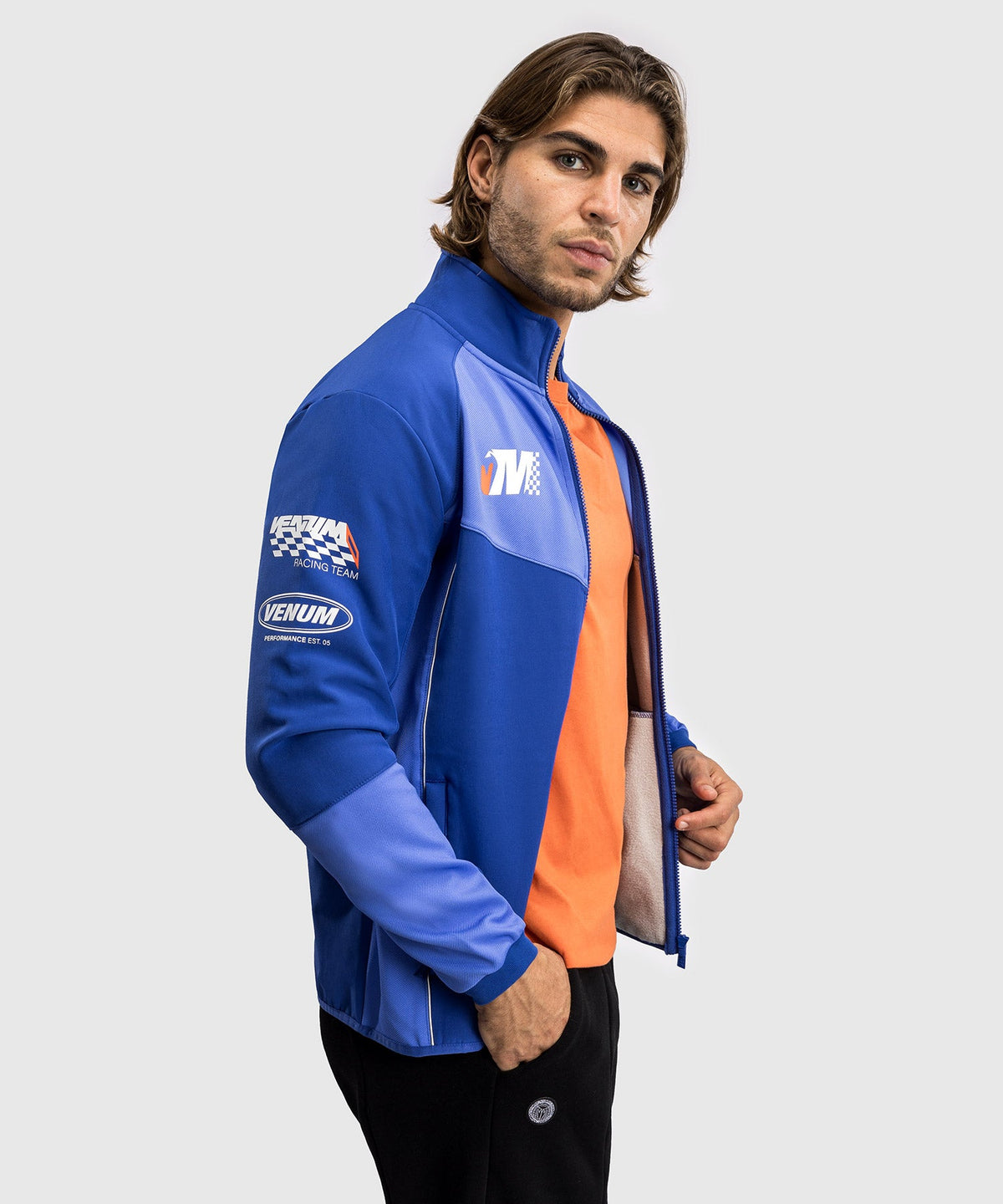 Venum Motorsport Softshell Jas - Koninklijk Blauw