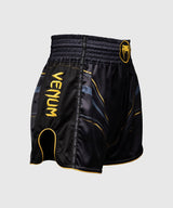 Venum Muay Thai Shorts Streamline - Zwart/Goud