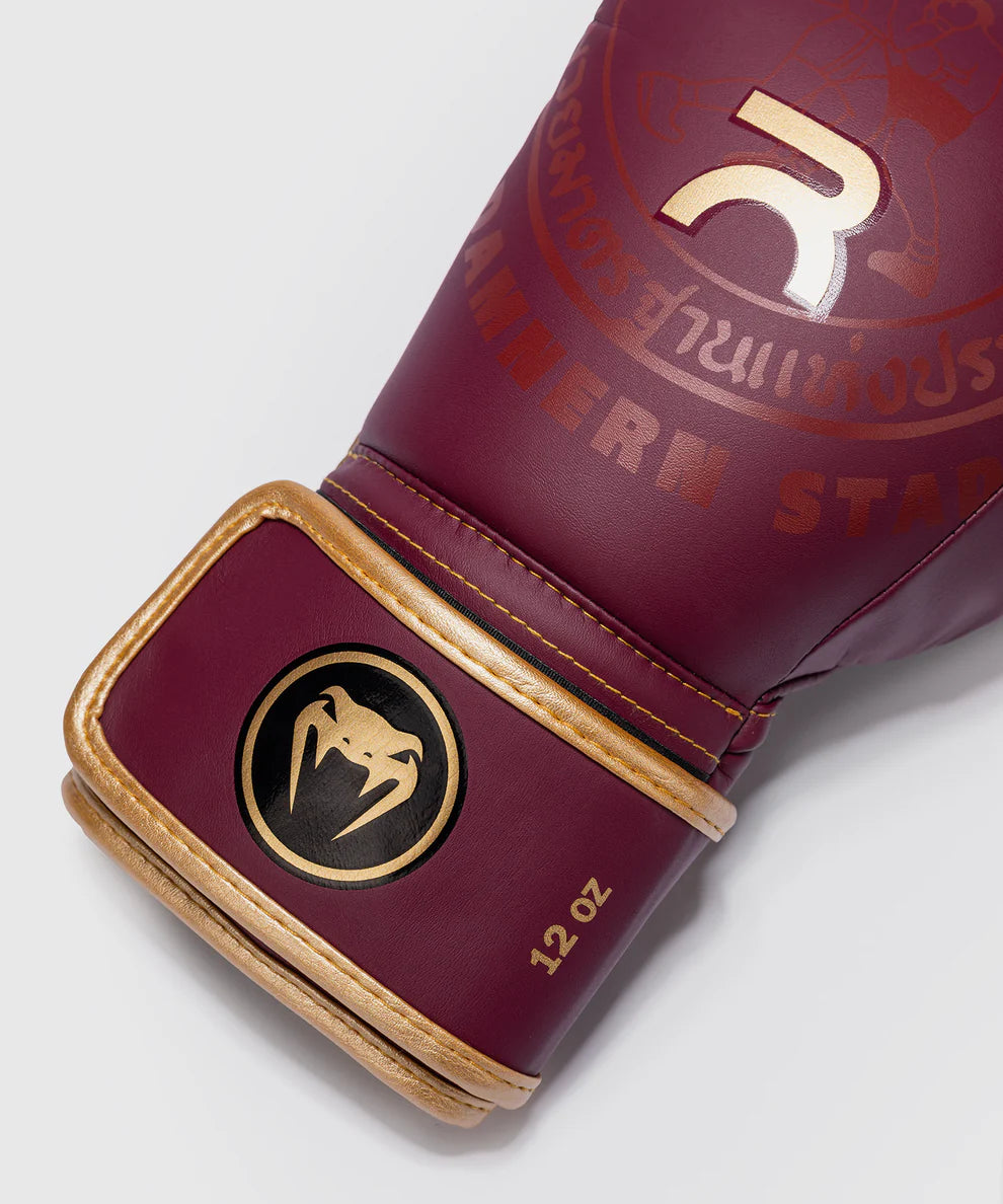 Venum x Rajadamnern Bokshandschoenen - Bordeaux Rood