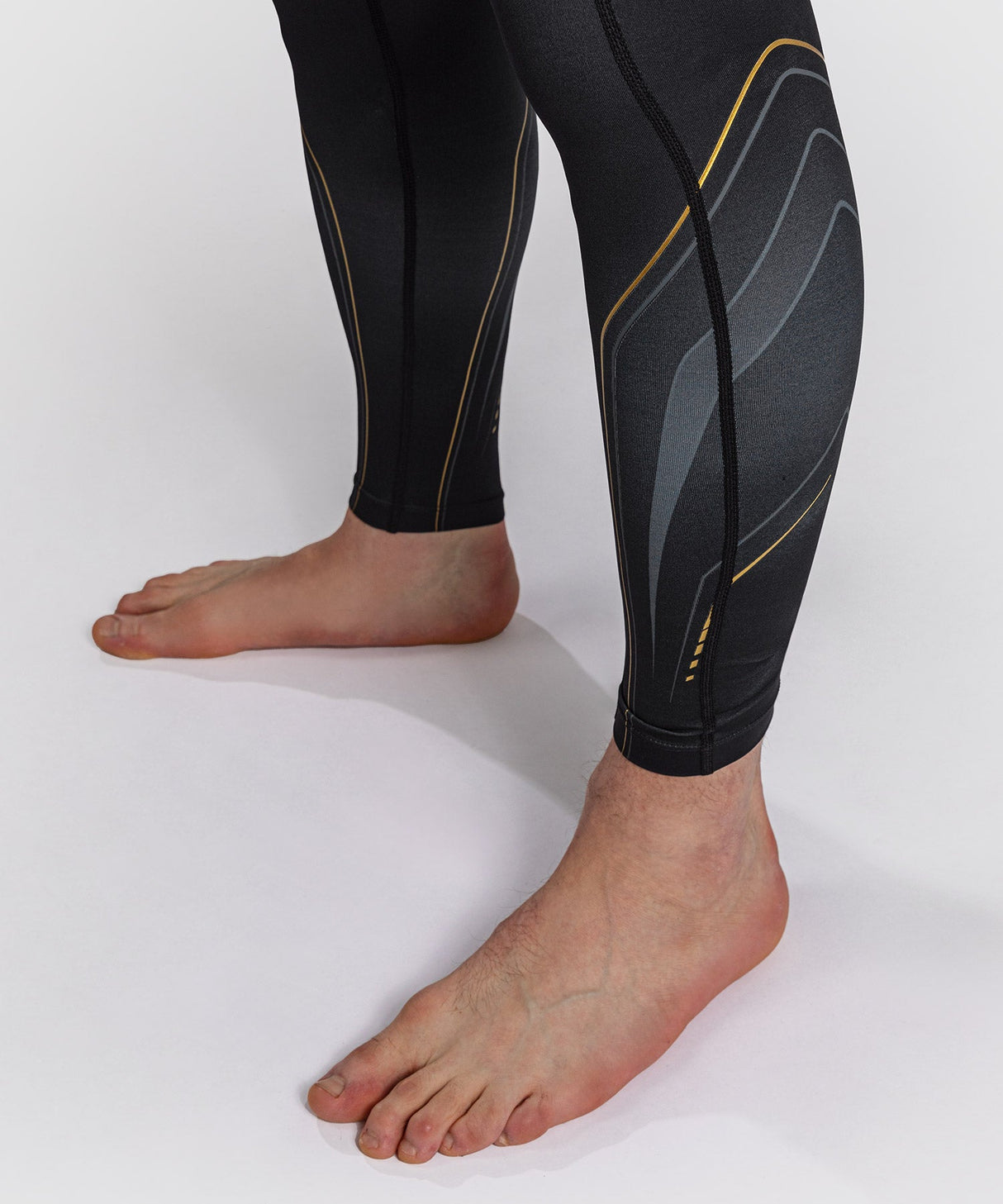 Venum Compressiebroek Streamline - Zwart/Goud