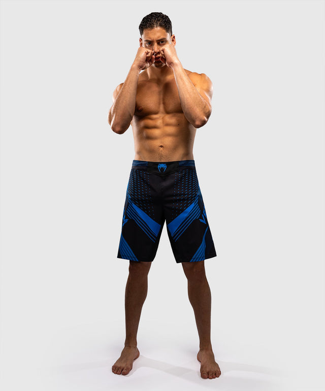 Pantaloni scurți MMA Venum No-Gi 6.0 – Negru/Albastru