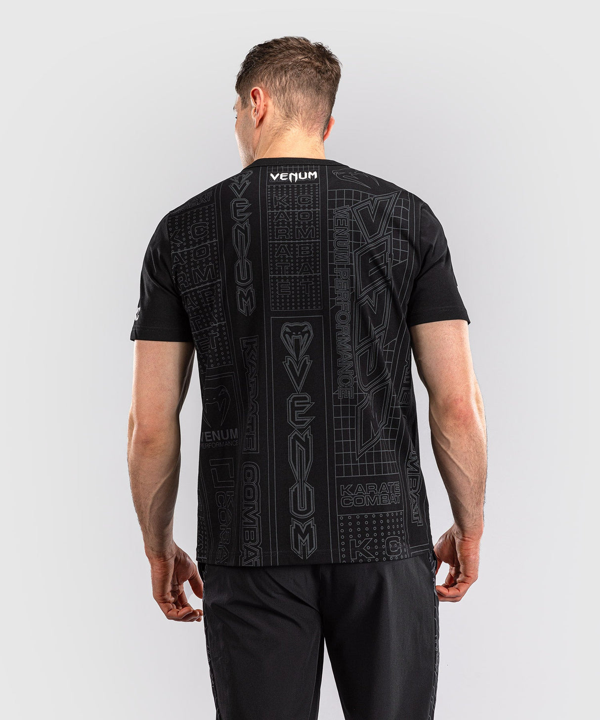 Venum T-Shirt Karate Combat - Zwart/Grijs