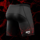 Hayabusa x UFC BJJ Compression shorts – Black/Red