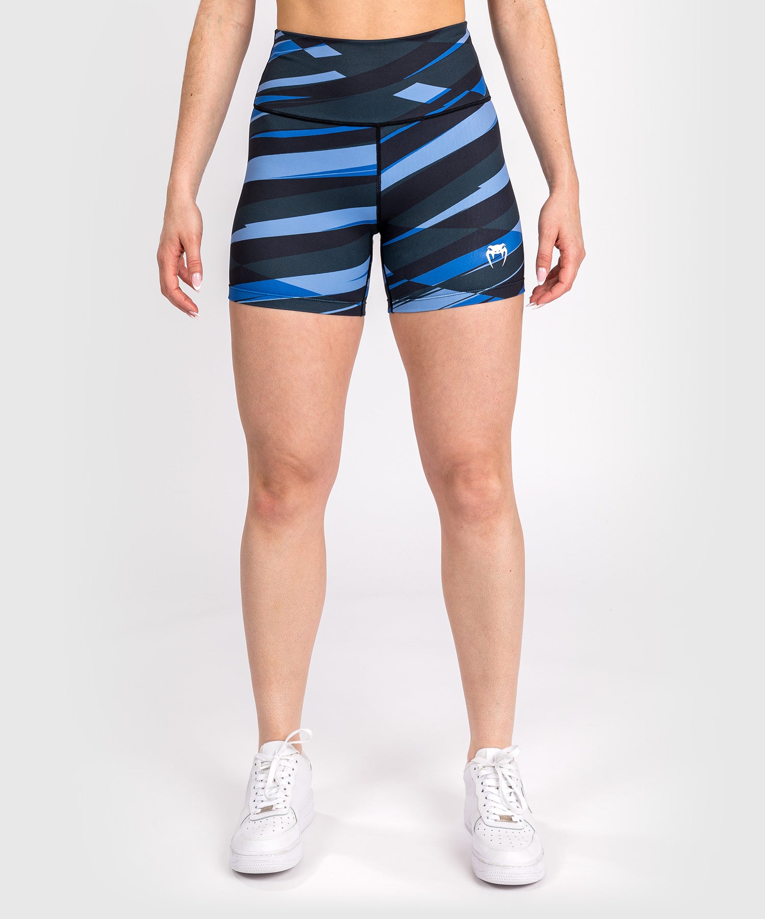 Venum Dames Shorts Abyss - Zwart/Blauw