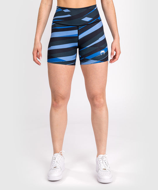 Venum Dames Shorts Abyss - Zwart/Blauw