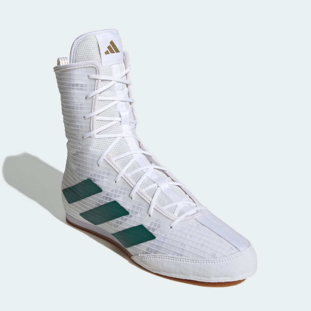 Adidas Boksschoenen Box Hog 4 - Wit/Groen
