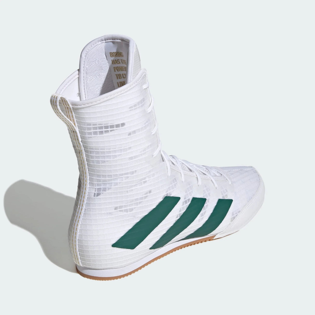 Adidas Boksschoenen Box Hog 4 - Wit/Groen