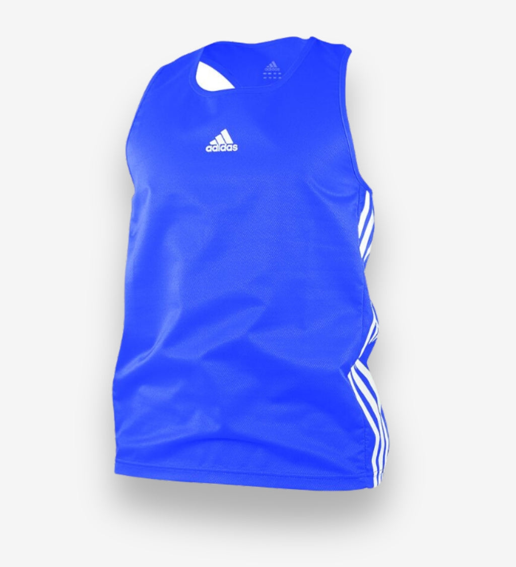 Adidas Boks Tank Top Lightweight - Blauw/Wit