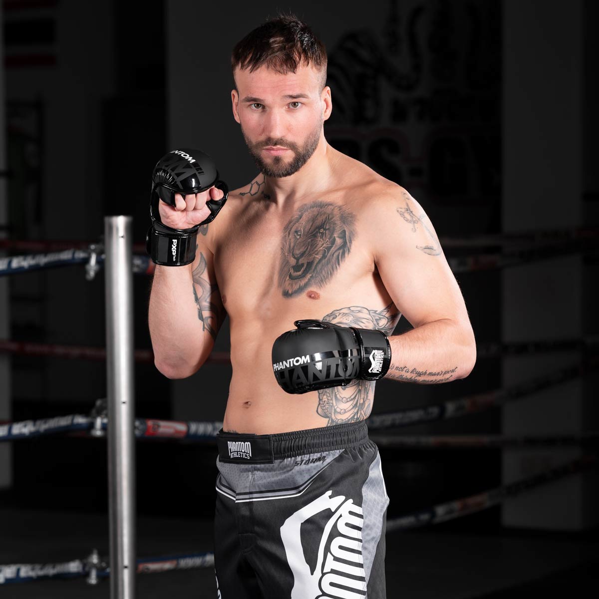 Phantom Athletics MMA Handschoenen APEX - Zwart