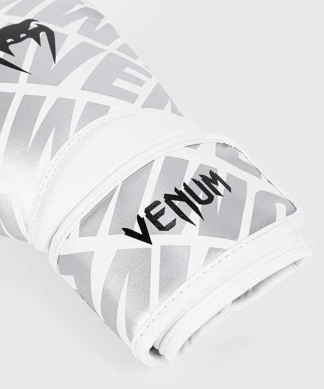 Gants de boxe Venum Contender 1.5 XT Enfant – Blanc/Argent