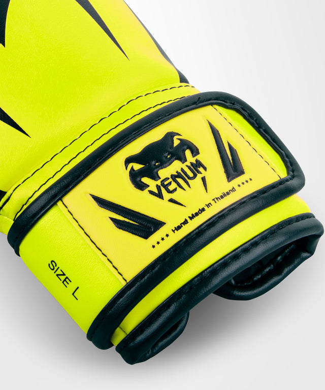 Venum Bokshandschoenen Elite Kinderen - Neon Geel