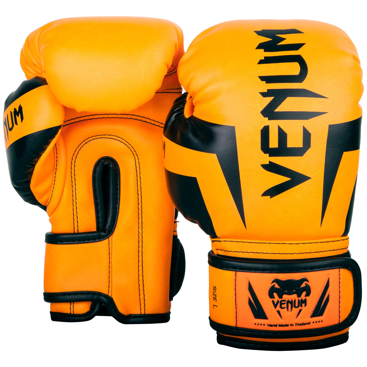 Guantoni da boxe Venum Elite Bambini – Arancione Neon