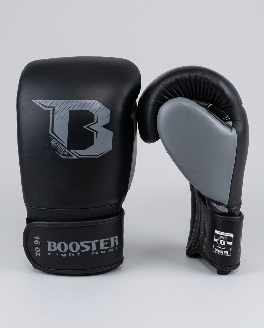 Boxerské rukavice Booster Rapid Strike – Černé/Šedé