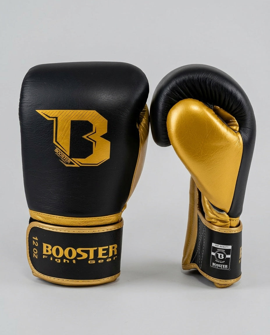 Booster Bokshandschoenen Rapid Strike - Zwart/Goud