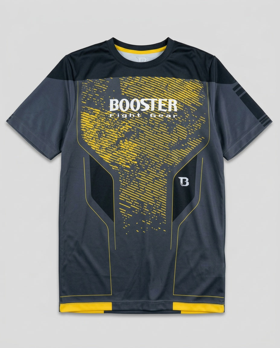 Booster T-Shirt Ignite - Zwart/Geel