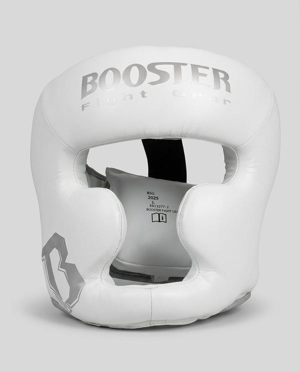 Booster Hoofdbeschermer BHG2 - Wit/Zilver