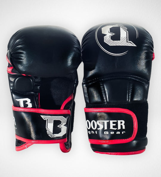 Booster MMA Handschoenen Sparring Pro - Zwart/Rood