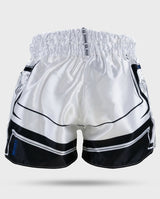 Booster Muay Thai Shorts BFG Ignite - Wit/Blauw/Zwart