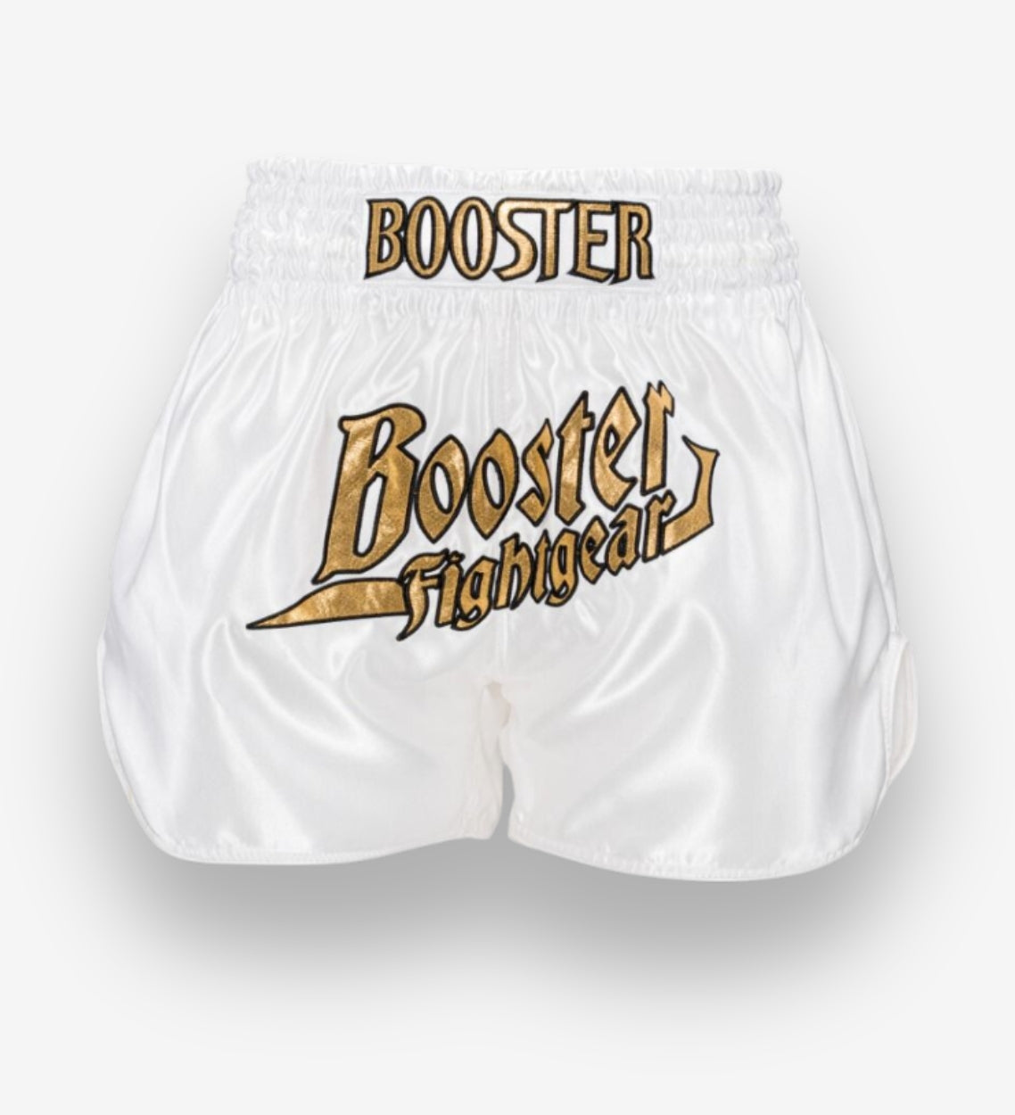 Booster Kickboks Shorts Thunder - Wit/Goud