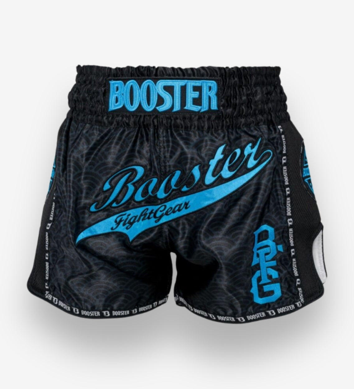 Booster Kickboks Shorts Slugger Wave - Zwart/Blauw