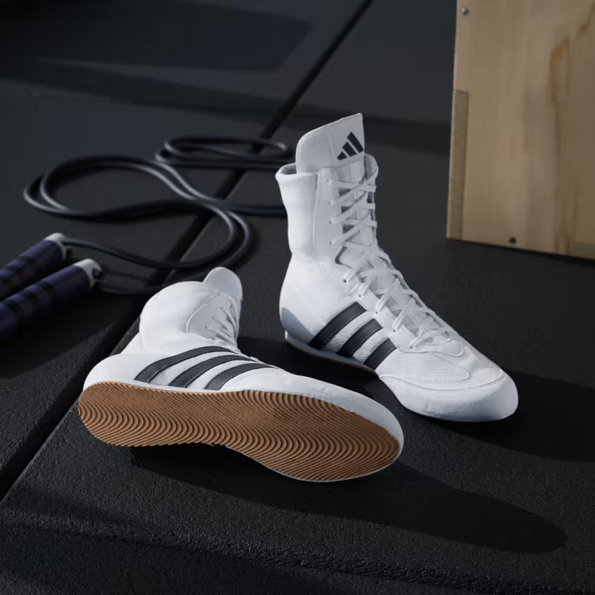 Adidas Boksschoenen Box Hog 2 - Wit/Zwart