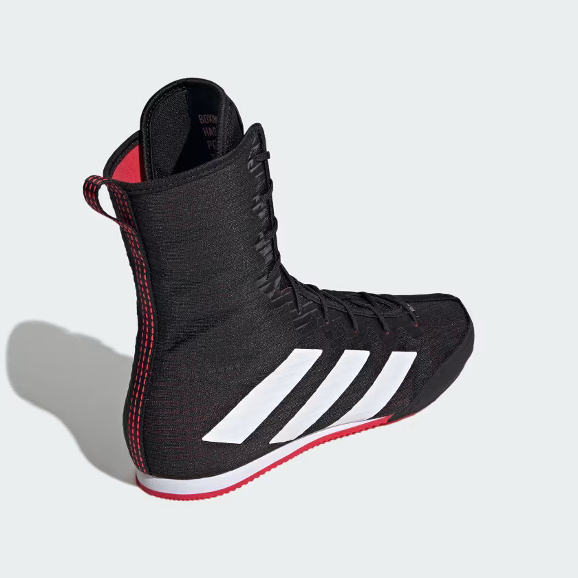 Adidas Boxschuhe Box Hog 4 – Schwarz/Weiß/Rot