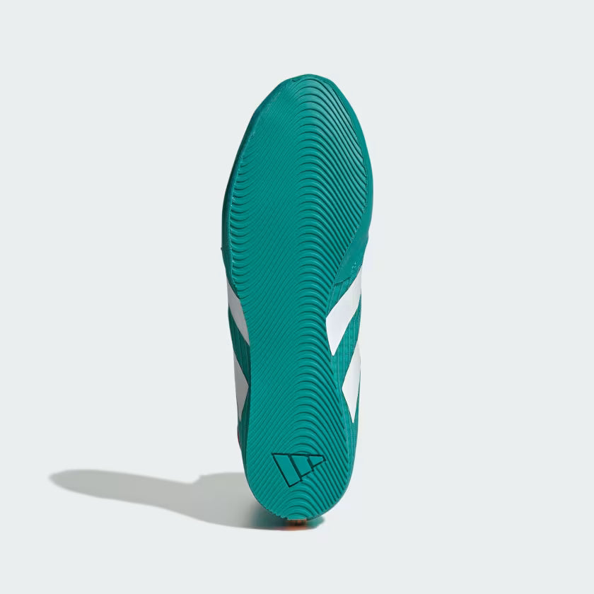 Adidas Boksschoenen Box Hog 4 - Groen/Oranje/Roze