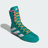 Adidas Boksschoenen Box Hog 4 - Groen/Oranje/Roze