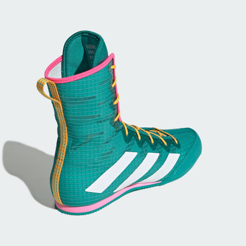 Adidas Boksschoenen Box Hog 4 - Groen/Oranje/Roze