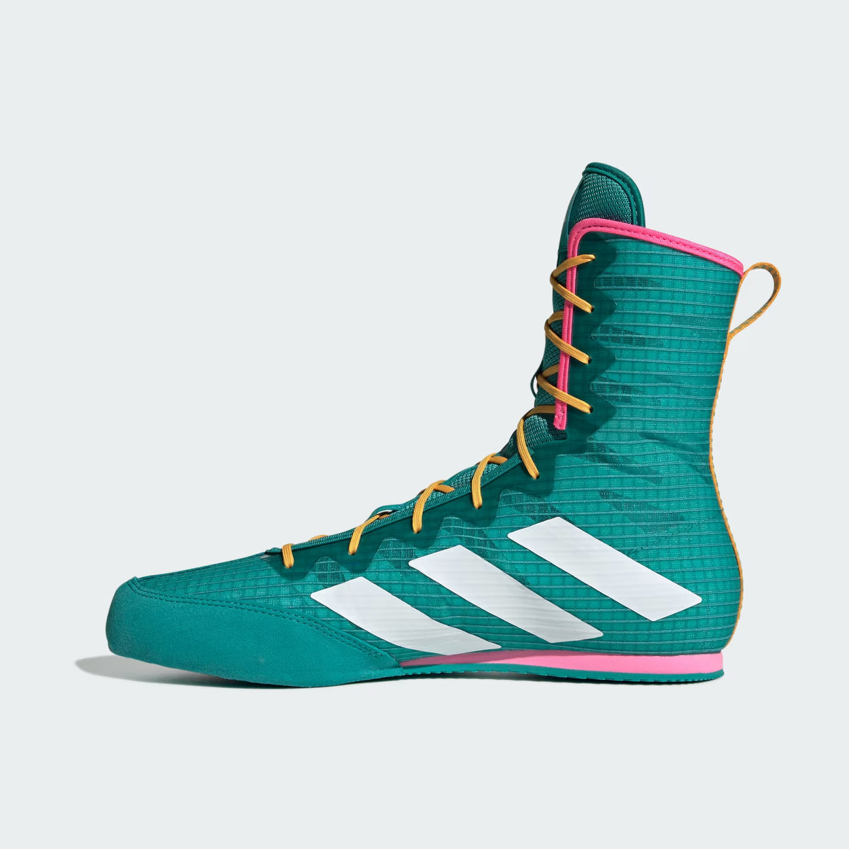 Adidas Boksschoenen Box Hog 4 - Groen/Oranje/Roze