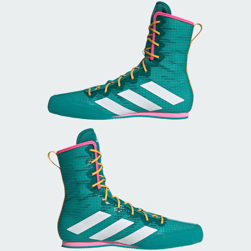 Adidas Boksschoenen Box Hog 4 - Groen/Oranje/Roze