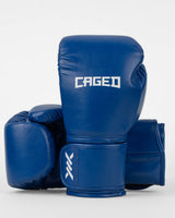 Caged Bokshandschoenen Core - Blauw/Wit