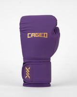 Caged Bokshandschoenen Core - Paars/Goud