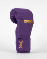 Caged Bokshandschoenen Core - Paars/Goud