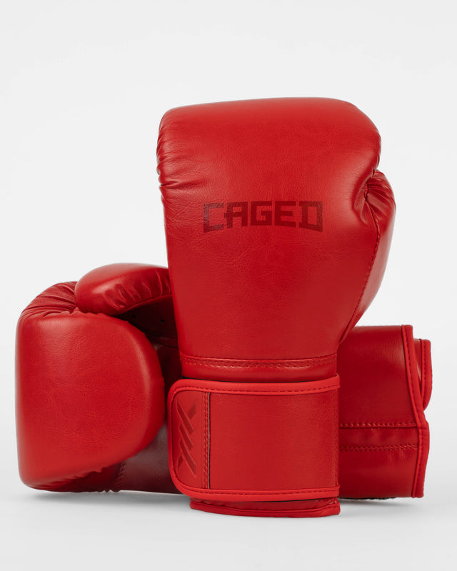 Guantoni da boxe Caged Core – Rosso/Rosso