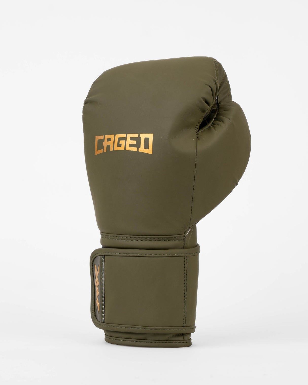 Caged Bokshandschoenen Core - Kaki Groen/Goud