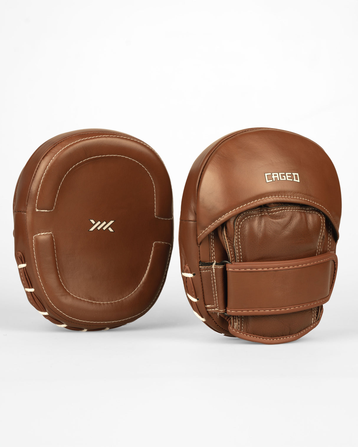 Caged Boks Pads Heritage - Vintage Bruin