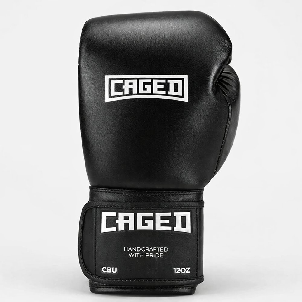 Caged Bokshandschoenen 'X' Series - Zwart/Wit