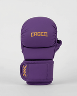 Caged MMA Handschoenen Sparring Shadow - Paars/Goud