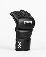 Caged MMA Handschoenen 'X' Series - Zwart/Wit
