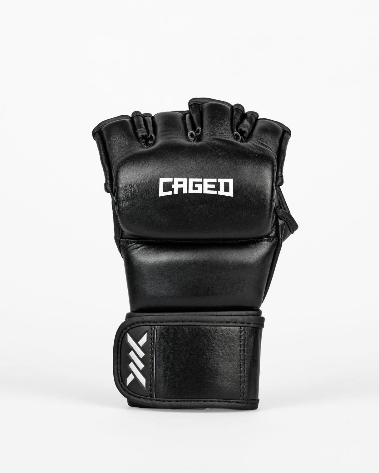 Caged MMA Handschoenen 'X' Series - Zwart/Wit