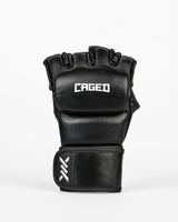 Caged MMA Handschoenen 'X' Series - Zwart/Wit